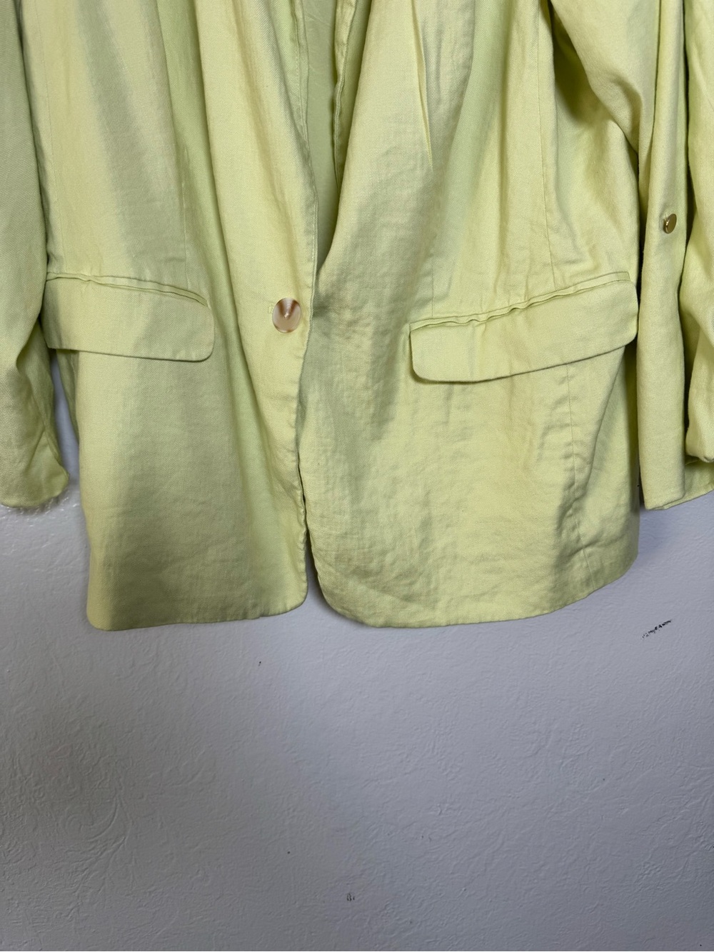 Anthropologie Maeve Linen Blend Oversized Blazer - Picture 8 of 16